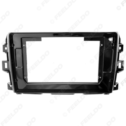 Picture of Car Audio 9"/10.1" Big Screen Head Unit Dash Fascia Panel Frame Kit Adapter For Nissan Navara (14-17) Auto Dash Frame