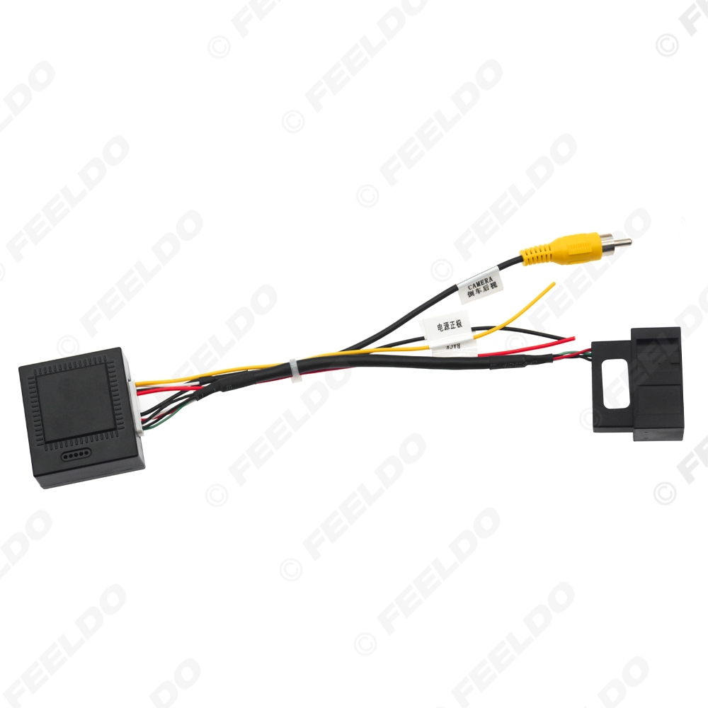 Picture of Car RGB Camera Adapter Wiring With Decoder For VW Tiguan(10-17)/Golf6(10-12)/Magotan(B7L;12-16)/CC(13-18) Equip OEM RGB Camera