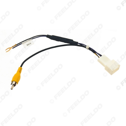 Picture of Car Parking Rear Camera 5Pin Video Plug Converter RCA Cable For Toyota Car Models Parking Reverse Wire Adapter