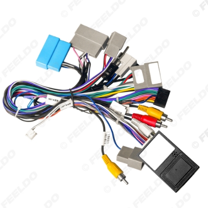 Picture of Car 16pin Power Cord Wiring Harness Adapter With Canbus For Honda Accord 10G (18-19) Installation Head Unit