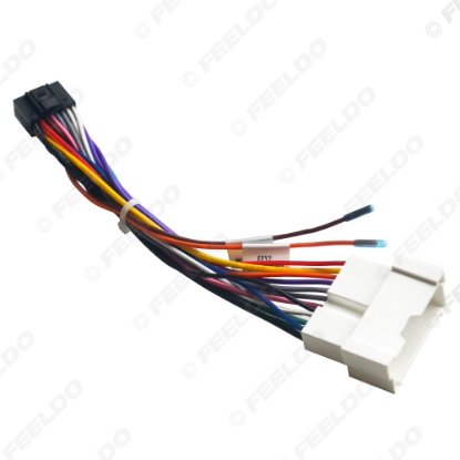 Picture of Car Stereo Radio 16PIN Adaptor Wiring Harness For Hyundai Tucson Elantra Audio Power Calbe Wire Plug and play