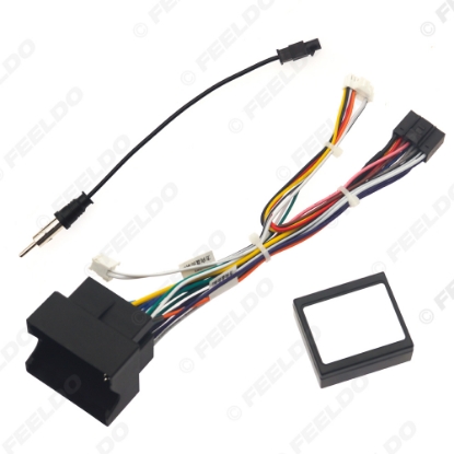 Picture of Car Audio 16PIN Power Cable & Antenna Adapter With Canbus Box For Mercedes-Benz E-Class W211/W220 Stereo Plug Wiring Harness