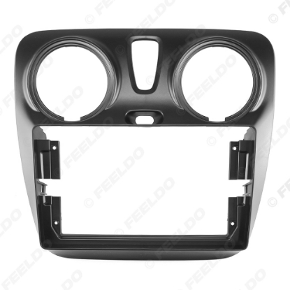 Picture of Car Audio 9" Big Screen Head Unit Dash Fascia Panel Frame Kit Adapter For Renault Dokker (LHD,2012-2020) Dash Frame Kit