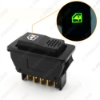 Picture of 1PC  Auto Universal 5pins Car Power Window Switch 12V/24V 20A with Illumination Indicator