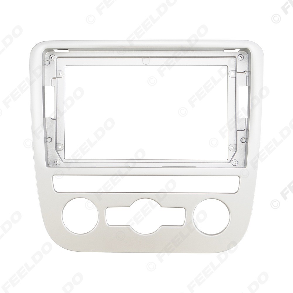 Picture of Car Audio 9" Big Screen Head Unit Dash Fascia Panel Frame Kit Adapter For Volkswagen Scirocco (09-14) Dash Frame