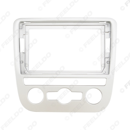 Picture of Car Audio 9" Big Screen Head Unit Dash Fascia Panel Frame Kit Adapter For Volkswagen Scirocco (09-14) Dash Frame