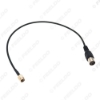 Picture of Auto 16.2cm Auto Connector SMA Male to IEC DVB-T TV PAL Female Plug Adapter RG174 Cable Jumper Pigtail Wire