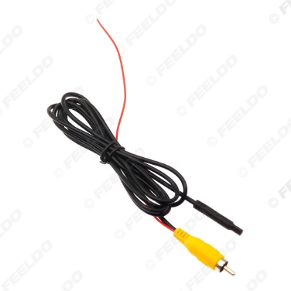 Picture of Car Male 4-Pin To RCA Male CVBS Adapter Wire Cable For Rearview Reverse Camera  