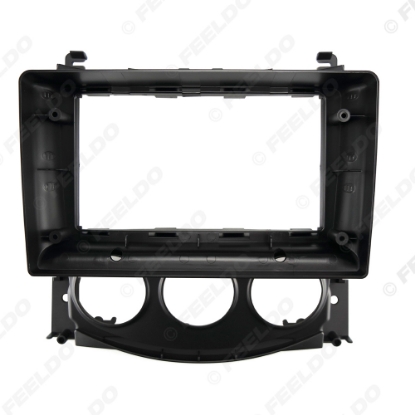 Picture of Car Audio 9" Big Screen Head Unit Dash Fascia Panel Frame Kit Adapter For Nissan 370Z (09-12) Radio Dash Frame