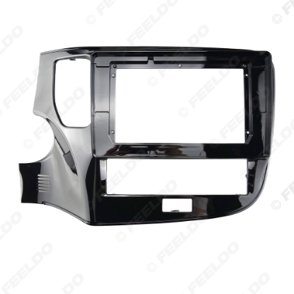 Picture of Car Audio 10.1" Big Screen Head Unit Dash Fascia Panel Frame Kit Adapter For Mitsubishi Outlander (2020,LHD) Radio Dash Frame