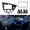 Picture of Black Car 2DIN Stereo Panel Fascia Radio Refitting Dash Trim Kit For Ford Focus/Fiesta 98~06(LHD/RHD) Radio Dash Frame