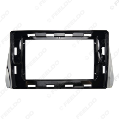 Picture of Car Audio 10.1" Big Screen Head Unit Dash Fascia Panel Frame Kit Adapter For Toyota Prius 2019 Auto Radio Dash Frame