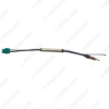 Picture of Car Male Dual Fakra Amplifier Booster Adapter Radio Antenna for Volkswagen Audi Cayenne Vehicle Signal Aerial FM Antenna