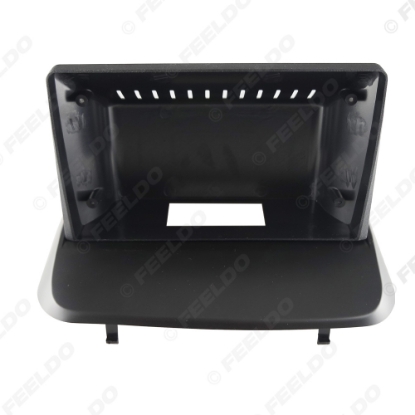 Picture of Car Audio 9" Big Screen Head Unit Dash Fascia Panel Frame Kit Adapter For Peugeot 3008 2013+ Radio Dash Frame