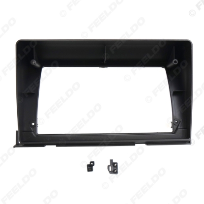 Picture of Car Audio 9" Big Screen Head Unit Dash Fascia Panel Frame Kit Adapter For Toyota ISIS 2004-2017 (RHD) Radio Dash Frame