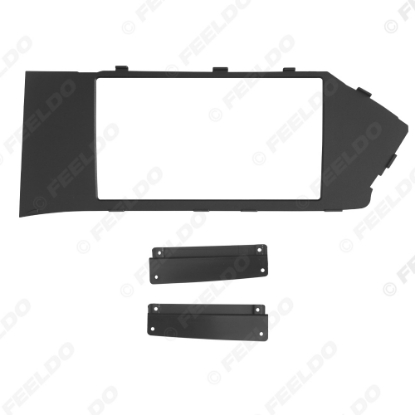 Picture of Car Audio 9" Big Screen Head Unit Dash Fascia Panel Frame Kit Adapter For Leopaard CS10 2017 Radio Dash Frame 