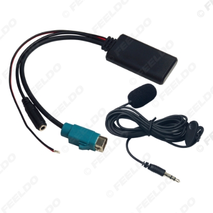 Picture of Car AUX Input Wireless bluetooth Module Audio Radio AUX Adapter For Alpine KCE-236B CDE9885 9887 Electronics Accessories Cable