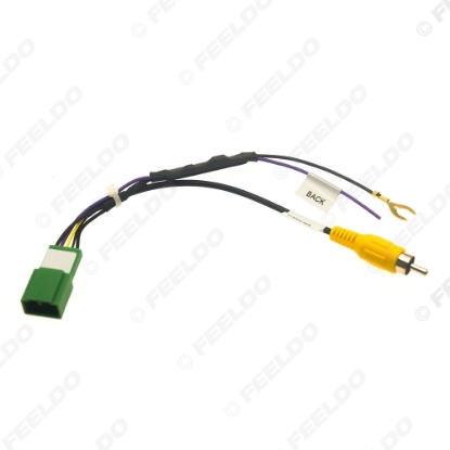Picture of Car Parking Reverse Wire Adapter 10Pin Male Car Camera Video Plug RCA Cable For Suzuki (08-19) Radio Dash Frame