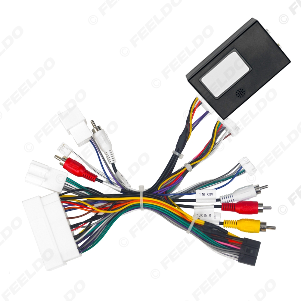 Picture of Car Audio Android 16PIN Power Wiring Harness Cable Adapter With Canbus Box For Hyundai Mistra Elantra KIA Sorento K3