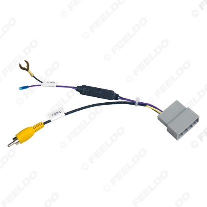 Picture of Car Audio Radio Parking Rear Camera Video Plug Converter Cable With Canbus For Honda CRV/Fit Parking Reverse Wire Adapter 
