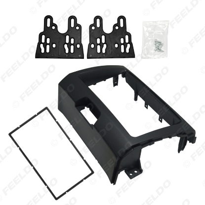 Picture of Car 2DIN CD DVD Radio Fascia Frame for KIA Sportage 2010+ Dashboard Panel Mount Adapter Trim Kit - 1