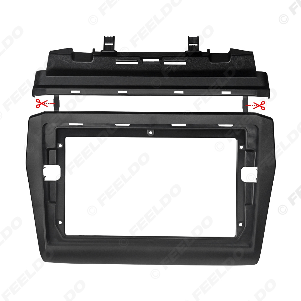 Picture of Car Audio 9"/10" Big Screen Head Unit Dash Fascia Panel Frame Kit Adapter For Suzuki Swift 2017+ Radio Dash Frame