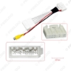 Picture of Car Parking Rear Camera Video Plug Converter Cable For Mazda 2 3 6 CX-5 Parking Reverse Wire Adapter
