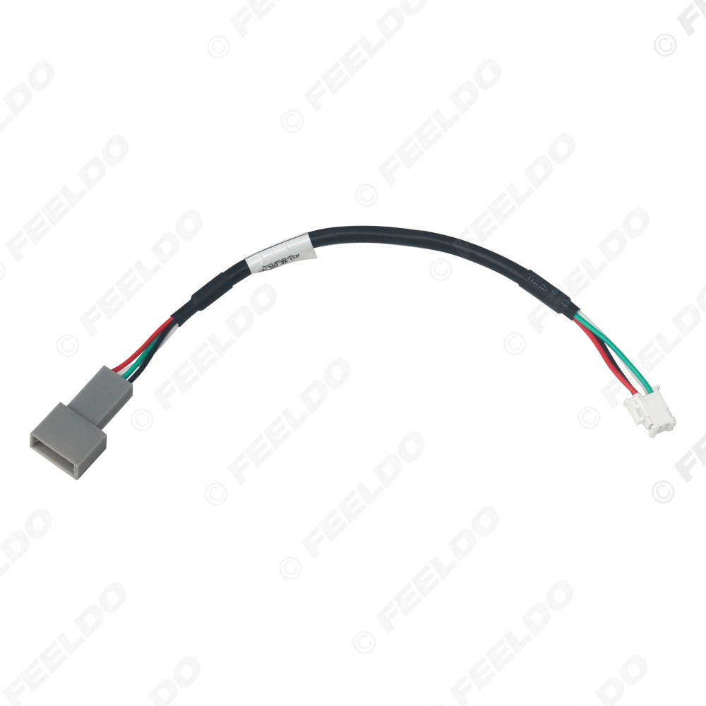 Picture of Car Audio Input Media Data Wire Original Plug 4P Car AUX Adapter For KIA KX5 Sorento Hyundai Sonata AUX Cable Adapter