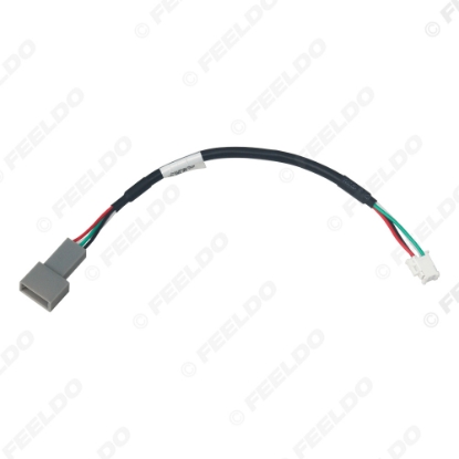 Picture of Car Audio Input Media Data Wire Original Plug 4P Car AUX Adapter For KIA KX5 Sorento Hyundai Sonata AUX Cable Adapter