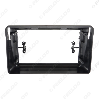 Picture of Car Audio 9" Big Screen Head Unit Dash Fascia Panel Frame Kit Adapter For Fait Panda 03-12 Radio Dash Frame