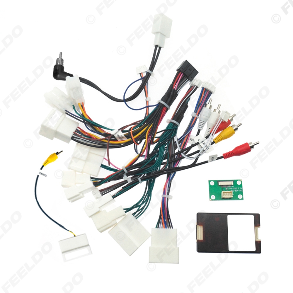 Picture of Car Audio Wiring Harness with Canbus Box For Lexus GX470 (02-09) Aftermarket 16pin Stereo Installation Wire Adapter
