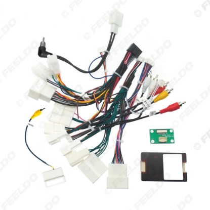 Picture of Car Audio Wiring Harness with Canbus Box For Lexus GX470 (02-09) Aftermarket 16pin Stereo Installation Wire Adapter
