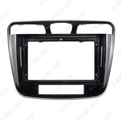 Picture of Car Audio 9" Big Screen Head Unit Dash Fascia Panel Frame Kit Adapter For Chrysler 200 (2010-2014) Radio Dash Frame 
