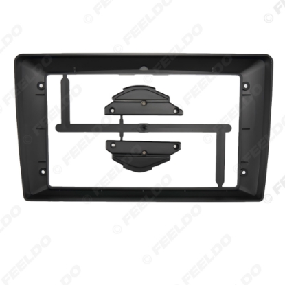 Picture of   Car Audio 9" Big Screen Head Unit Dash Fascia Panel Frame Kit Adapter For Fait Egea 2015 Radio Dash Frame
