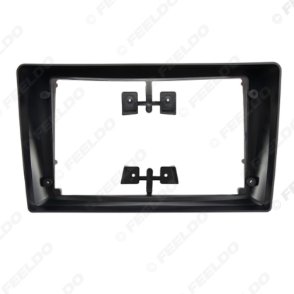 Picture of Car Audio 9" Big Screen Head Unit Dash Fascia Panel Frame Kit Adapter For Hyundai I-40 2016 Radio Dash Frame