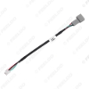 Picture of Car Audio Input Media Data Wire Original Plug 4Pin Car AUX Adapter For Peugeot AUX Cable Adapter