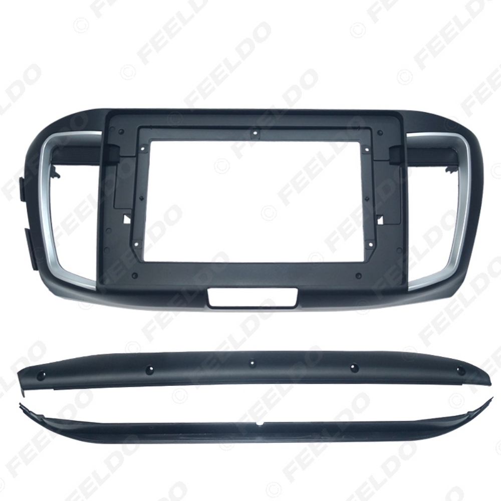 Picture of  Car Audio 10.1" Big Screen Head Unit Dash Fascia Panel Frame Kit Adapter For Honda Accord 9(13-18,LHD/RHD) Stereo Radio Face Dash Frame