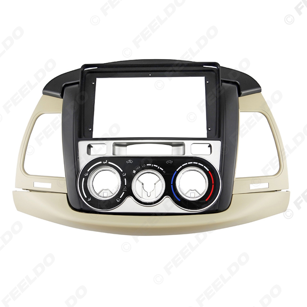 Picture of Car Stereo 9" Big Screen 2Din Dash Fascia Frame Adapter For Toyota Innova Crysta (07-10) Audio Fitting Panel Frame Kit