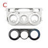 Picture of Car Stereo 9" Big Screen 2Din Dash Fascia Frame Adapter For Toyota Innova Crysta (07-10) Audio Fitting Panel Frame Kit