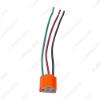 Picture of H4 Female Ceramic Headlight Connector Pigtail Plug Adapter Socket 