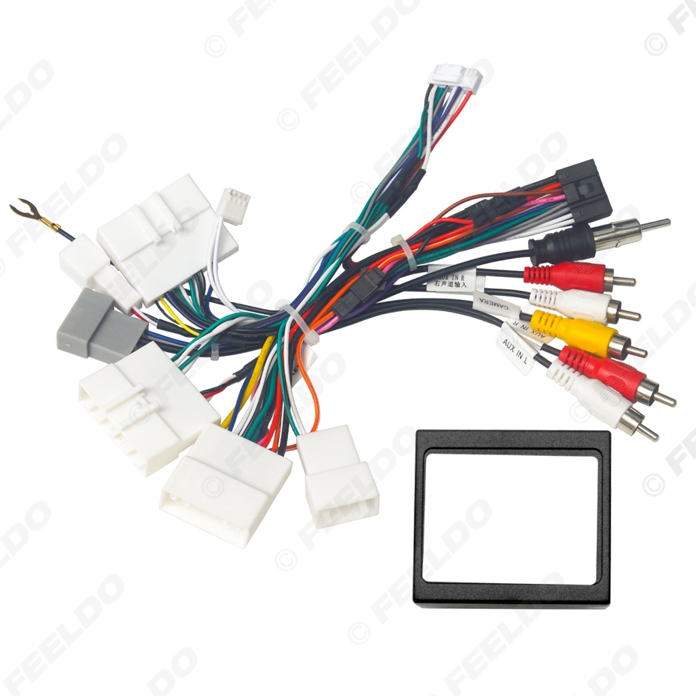 Picture of Car Audio 16PIN Android Power Cable Adapter With Canbus Box For Nissan Teana/Sylphy/Tiida Power Cable Wiring Harness