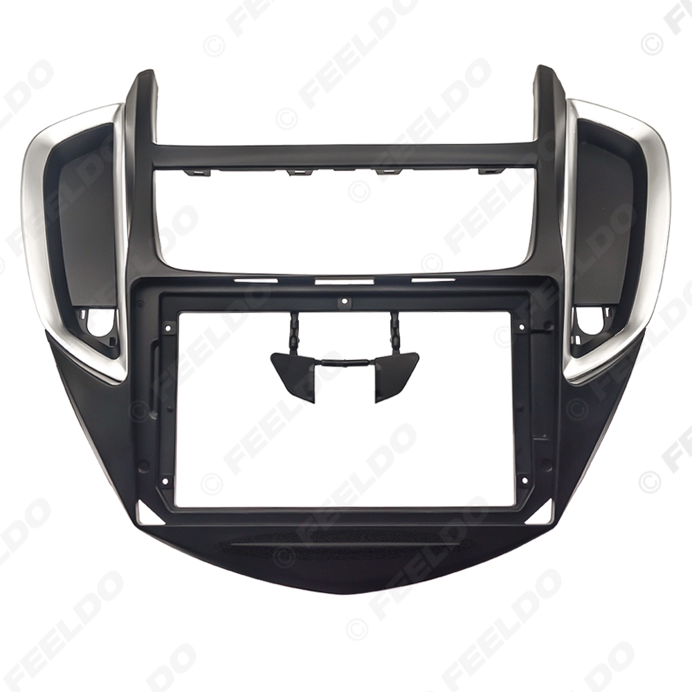 Picture of Car 2Din Audio Face Plate Fascia Frame For Chevrolet Trax 9" Big Screen Radio Stereo Panel Dash Mount Refitting Kit