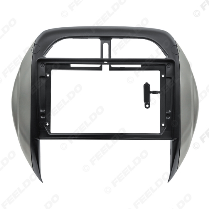 Picture of Car Audio 9" Big Screen Head Unit Dash Fascia Panel Frame Kit Adapter For Toyota RAV4 (2003-2005) Dash Frame