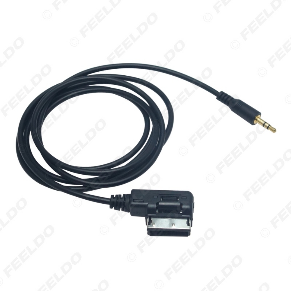 Picture of Car Media AMI MMI Interface To 3.5mm Audio AUX MP3 Adapter for Audi Volkswagen AUX Wire Cable