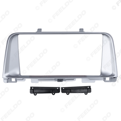 Picture of Car Audio 9" Big Screen Head Unit Dash Fascia Panel Frame Kit Adapter For KIA K5 2016 (LHD/RHD) Radio Dash Frame