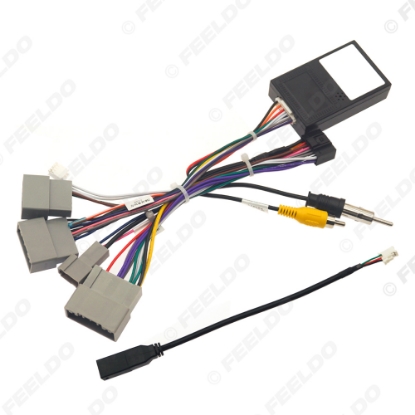 Picture of Car 16pin Power Cord Wiring Harness Adapter With Canbus Box For Honda Stepwgn 2022-2023 Installation Head Unit