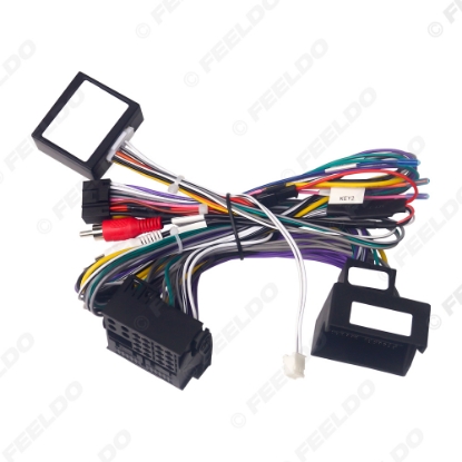 Picture of Car 16PIN Aftermarket Android Stereo Power Cable Adapter With Canbus For Mercedes Benz C-Class C180/C200(W204 facelift;W166)
