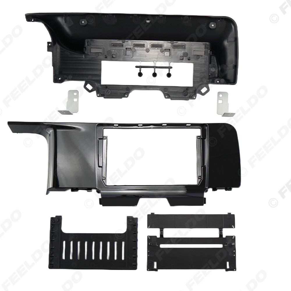 Picture of Car Audio 9" Big Screen Head Unit Dash Fascia Panel Frame Kit Adapter For KIA Sorento (2020+,LHD) Radio Dash Frame