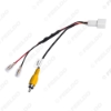 Picture of Car 4-pin Reverse Camera Output Video Adapter Wiring Cable For Toyota Original Factory Auto Camera Video Output