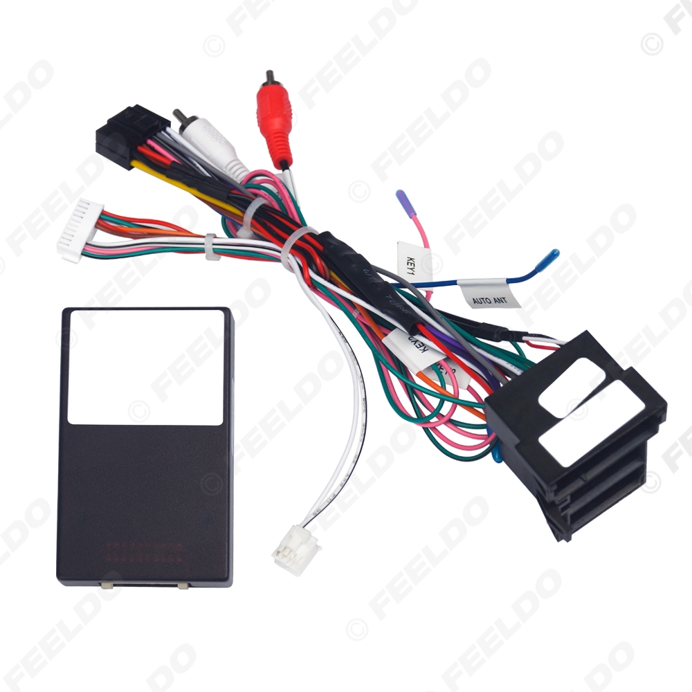 Picture of Car 16PIN Android Radio Power Cable Adapter With Canbus Box For Iveco Daily (18-20) Audio Stereo Wiring Harness